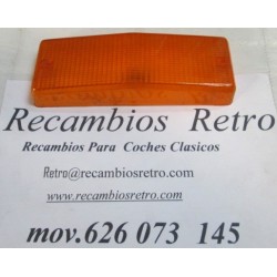 PLASTICO TRASERO DERECHO AMBAR SEAT-124 D