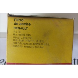 FILTRO ACEITE RENAULT 5 -8-...