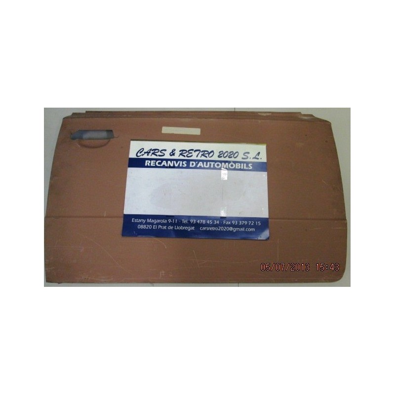 PANEL PUERTA DELANTERO DERECHO SEAT-124 FL Y 1430