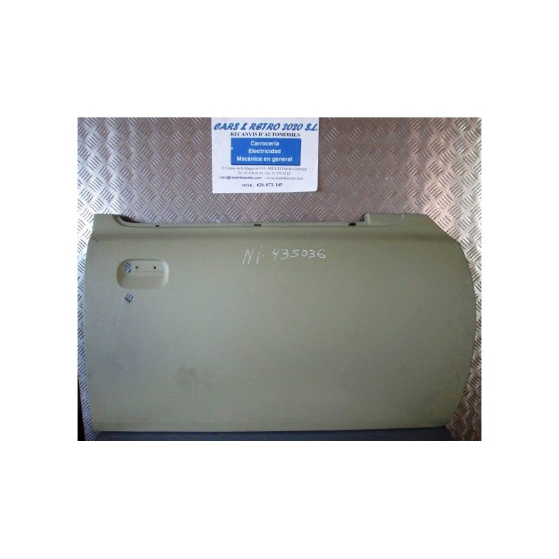 PANEL PUERTA DELANTERA DERECHA NISSAN-MICRA-98 5p.