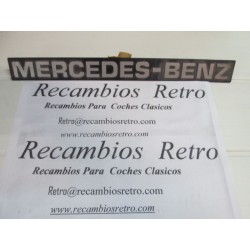 ANAGRAMA TRASERO MERCEDES BENZ